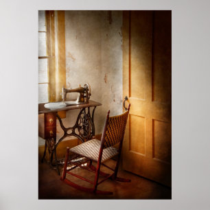 Ze hield van deze machine. poster