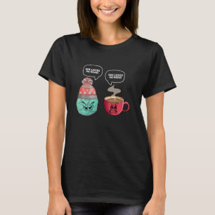 Ze houdt meer van mij, meer gehakt grappige citaat t-shirt