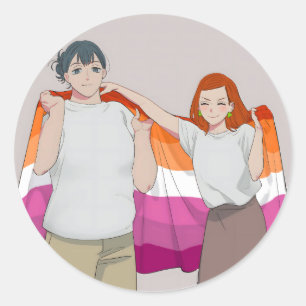 Ze houdt van koken en ze houdt van eten   Trots Ronde Sticker