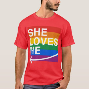 Ze houdt van me (links) -.png t-shirt