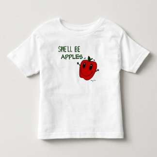 ZE IS APPLES Toddler T-Shirt