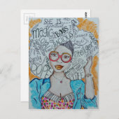 Ze is... briefkaart (Voorkant / Achterkant)