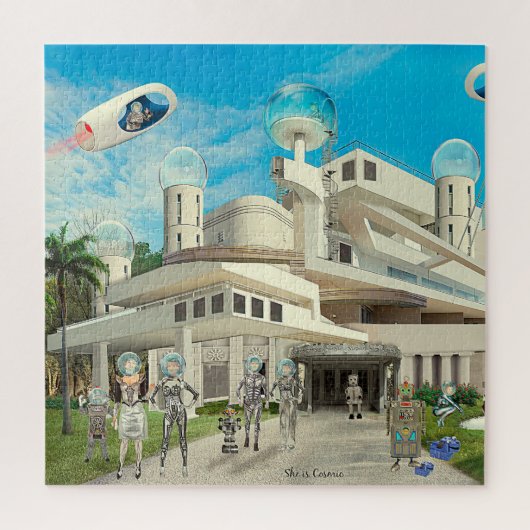 Ze is Cosmic Legpuzzel (Verticaal)