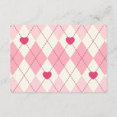 Ze is de Cherry op de top Diapper Raffle Informatiekaartje (Achterkant)