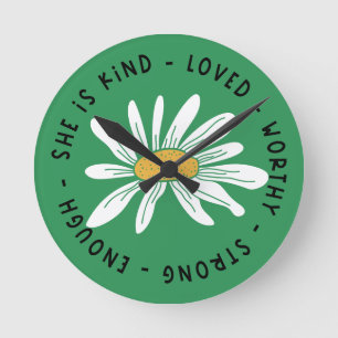 Ze is een geliefde, sterke prijsopgave ronde klok