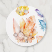 Ze is een Gem Verjaardagskristallen Meisjes waterv Bedankjes Labels (Achterkant)