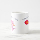 Ze is een hevige Dragon Mok Inspirerend Mok voor h (Center)