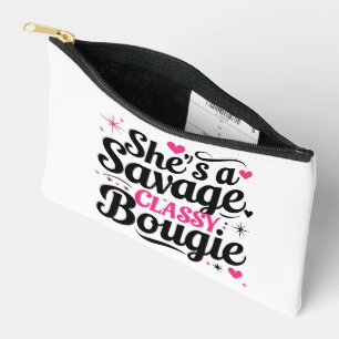 Ze is een Savage, Classy, Bougie – Sassy Quote Etui