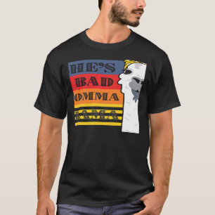 Ze is een slechte mama Llama voor vrouwelijke dier T-shirt
