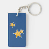 Ze is een Star Retro-stijl Sleutelhanger (achterkant)