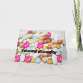 Ze is een taaie pil om te slikken, kick to the cur kaart (Voorkant)