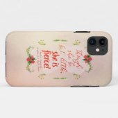 Ze is Fierce Case-Mate iPhone Case (Achterkant (horizontaal))