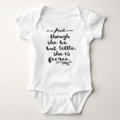 Ze is Fierce Romper (Voorkant)