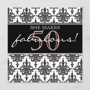 Ze is geweldig! Birthday Party Invitation Kaart