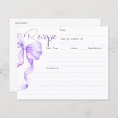 Ze is het binden van de Paarse Knoop Boog Bruids R (Voorkant / Achterkant)