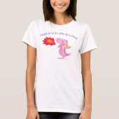 Ze is hevig T-shirt Dragon Girl Power Graphic T (Voorkant)