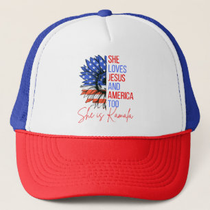 Ze is Kamala 2024, Kamala Harris, Dames alsjeblief Trucker Pet