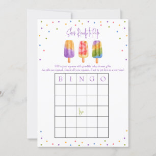 Ze is klaar om te Poppen, Baby shower BINGO spel Kaart
