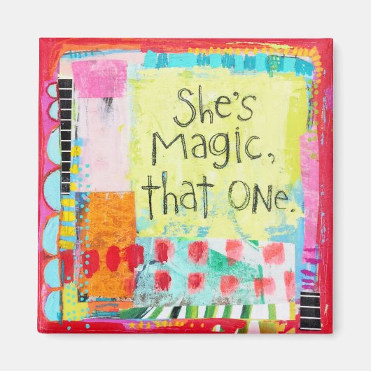 Ze is Magisch, die ene magneet (Voorkant)