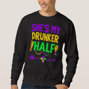 Ze is mijn dronken half koppel Drink bijpassende m Trui