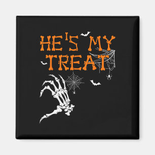 Ze is mijn truc, hij is mijn traktatie Halloween k Magneet