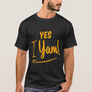 Ze is mijn zoete aardappel I Yam Matching Couple B T-shirt