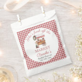 Ze is net van de markt Kerst Bruidsdouche Bedankzakje (Geknipt)