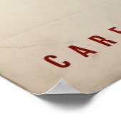 Ze is niet zo dom. poster (Hoek)