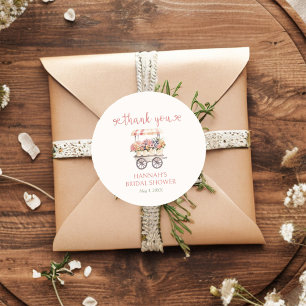 Ze is nog vers van de markt Vrijgezellenfeest Ronde Sticker