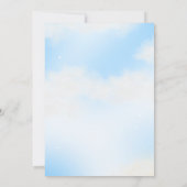 Ze is op cloud 9 droomachtig Vrijgezellenfeest Sof Kaart (Achterkant)