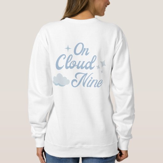 Ze Is Op Cloud 9 Meisjesuitje T-Shirt (Achterkant)