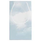 Ze is op cloud negen vrijgezellenfeest gunst klein cadeauzakje (Achterkant)