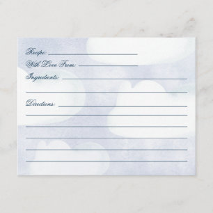 Ze is op Cloud Nine Vrijgezellenfeest Recept Informatiekaartje