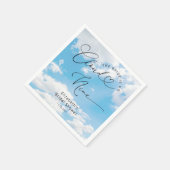 Ze is op Cloud Nine Vrijgezellenfeest servetten (Hoek)