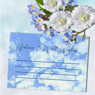 Ze is op de cloud negen! Vrijgezellenfeest/Bachelo Advieskaart