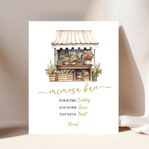 Ze is op weg naar het Mimosa Poster