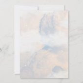 Ze is op wolk 9 Elegante Bruidsdouche Droomy Kaart (Achterkant)