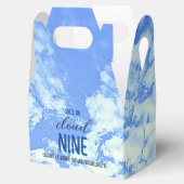 Ze is op wolk negen! Bruids douche/ Afscheidsfeest Bedankdoosjes (Geopend)