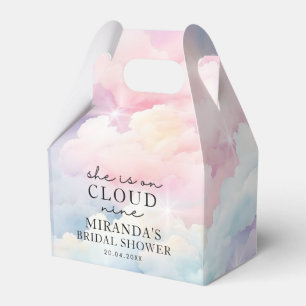 Ze is op wolk negen Bruids Shower Bedankdoosjes