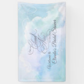 Ze is op wolk negen Bruidsfeest Spandoek (Verticaal)