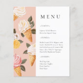 Ze is opgepakt Vrijgezellenfeest menu (Voorkant)