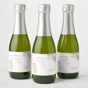 Ze Is Opgeschept Aangepaste MINI  Sparkling Wijnetiket