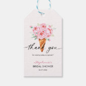 Ze is opgeslokt met ijscream-Vrijgezellenfeest Cadeaulabel (Voorkant)