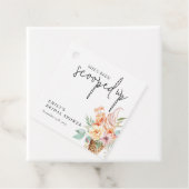 Ze Is Opgevist Bruidsfeest Bedankjes Labels (In situ)