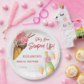 Ze is opgevoed met ijsbrunch papieren bordje (Feest)