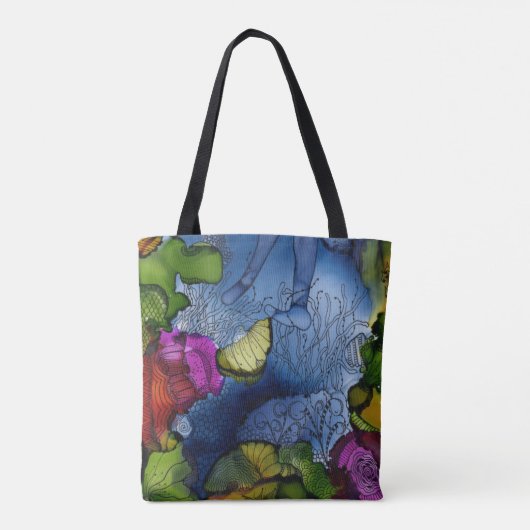 Ze is Sinking Canvas tas (Achterkant)