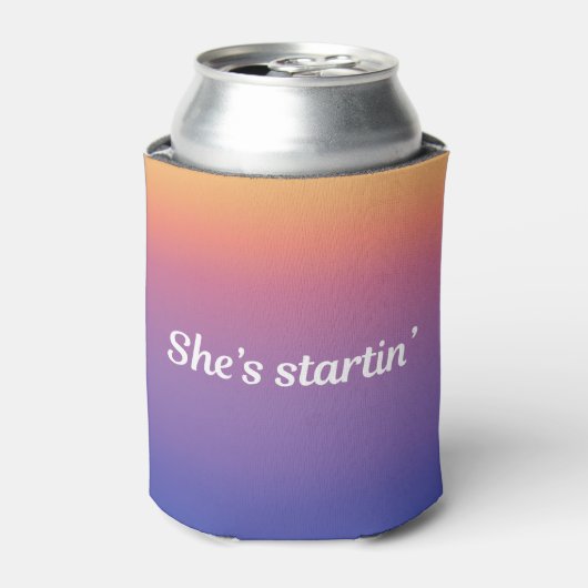 Ze is Startin' Coozie (Blikje Voorkant)
