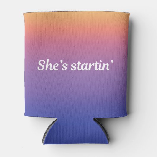 Ze is Startin' Coozie (Voorkant)