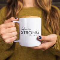 Ze is sterk | Proverbs 31:25 Christelijk geloof