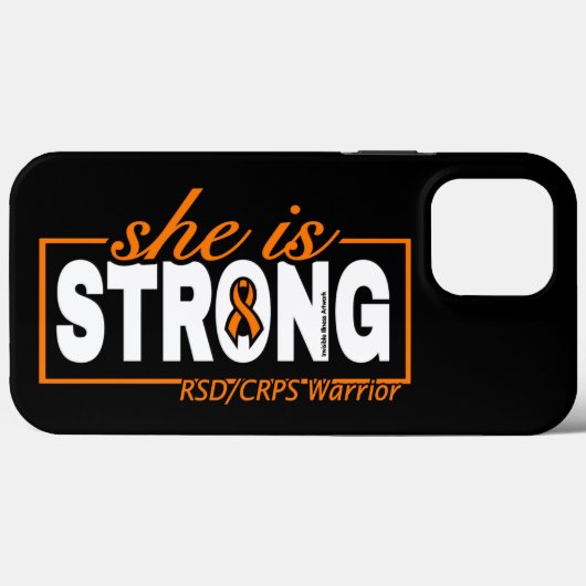 ZE IS STERK...RSD/CRPS Case-Mate iPhone CASE (Achterkant (horizontaal))